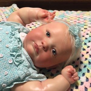Reborn baby girl doll